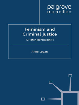 cover image of Feminism and Criminal Justice